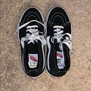 Black high top vans